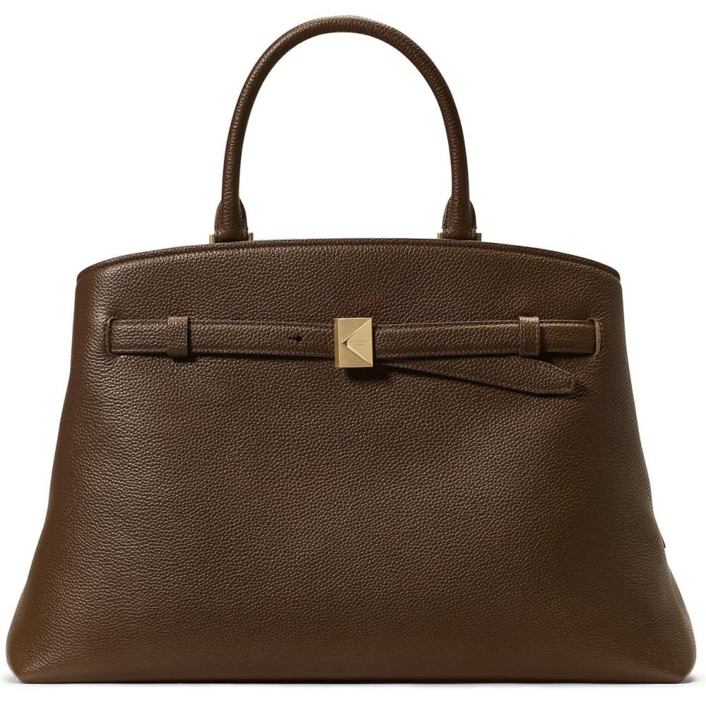 imagekate spade new york womens Deco Pebbled Leather Large SatchelBurnt Sage