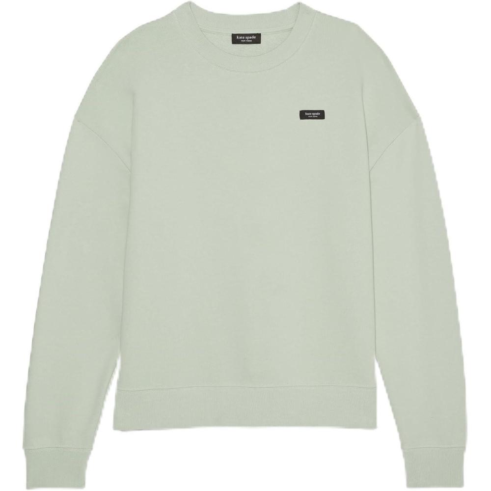 imagekate spade new york womens Essential Logo SweatshirtMint Frosting