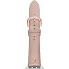 imageKate Spade New York Designer Interchangeable Leather or Nylon Band Compatible with Your 384041mm andor 42444549mm Apple Watch Series 987654321SE andor Ultra Series 12Rose Metallic