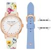imageKate Spade New York Designer Interchangeable Leather or Nylon Band Compatible with Your 384041mm andor 42444549mm Apple Watch Series 987654321SE andor Ultra Series 12Watch  Apple Band Set