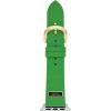 imageKate Spade New York Designer Interchangeable Leather or Nylon Band Compatible with Your 384041mm andor 42444549mm Apple Watch Series 987654321SE andor Ultra Series 12Green Nylon