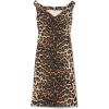 imageKate Spade New York Womens Leopard VNeck Midi DressMilk Glass
