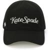 imageKate Spade New York Womens Magazine Script Baseball Cap Cotton Hat for Sun Protection Summer Accessory