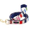 imagekate spade new york 45ft Dog Leash Heavy Duty Leash for Female or Male Dogs Cute Pet Leash with Gold Metal Hardware Long Dog Lead for Small and Medium Watercolor DotAdventure Stripe