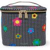 imagekate spade new york Insulated Lunch Tote Small Lunch Cooler Cute Lunch Bag for Women Striped Thermal Bag with Double Zipper Close and Carrying Handle Sunshine FloralGingham Garden