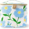imagekate spade new york Insulated Lunch Tote Small Lunch Cooler Cute Lunch Bag for Women Striped Thermal Bag with Double Zipper Close and Carrying Handle Sunshine FloralSunshine Floral