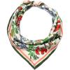 imagekate spade new york Womens Coastal Scene Silk Square Scarf Stylish ampamp Lightweight Fashion Accessory