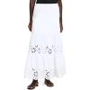 imagekate spade new york Womens Daisy Eyelet Tiered Maxi SkirtFresh White