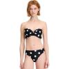 imagekate spade new york Womens Paint Dot Bow Bra TopBlack