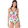 imagekate spade new york Womens Safari Floral V Wire One PieceMulti