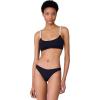 imagekate spade new york Womens String of Pearls Crop Bikini TopBlack