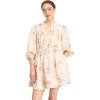 imagekate spade new york Womens Whimsical Garden Belted Shirt DressAntique Pearl
