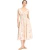 imagekate spade new york Womens Whimsical Garden Smocked Midi DressAntique Pearl