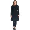 imagekate spade new york womens Doublebreasted Long Wool CoatBlack