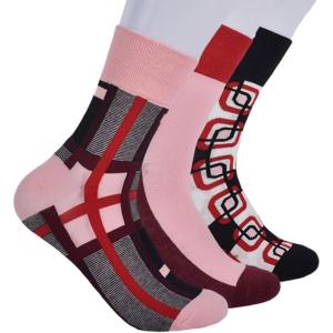 3PK KSNY PLAID SHORTIE CREW