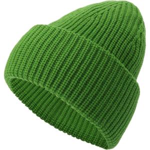 Kate Spade New York Cuff Beanie, Stylish Hat & Fashion Accessory Cap for Women(Kate Spade Green)