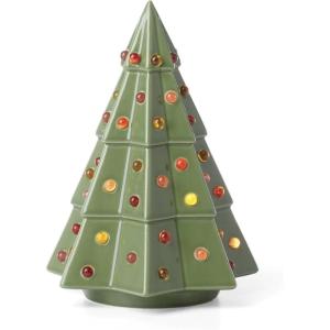 Kate Spade New York Evergreen Small Lit Tree Figurine, Christmas & Holiday Decor