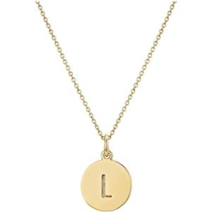 Kate Spade New York Initial Pendant(L Gold)