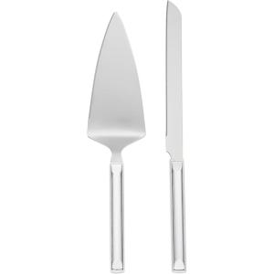 Kate Spade New York Key Court Dessert Server Set, 1.00 LB, Metallic(Dessert Set)