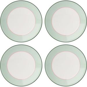 Kate Spade New York Make It Pop Dinner Plate, S/4, 6.90, Pink/Blue(Green/Pink)