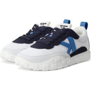 Kate Spade New York Womens K as in Kate Runner(True White/Captain Navy Multi)