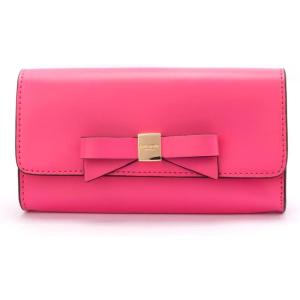 Kate Spade New York Women’s Leather Bow Belt Bag, Removable Zip Pouch for Hands-Free Carrying & Travel(Pizzaz Pink)