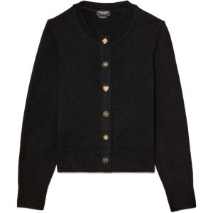 Kate Spade New York Women’s Novelty Button Nell Cardigan(Black)