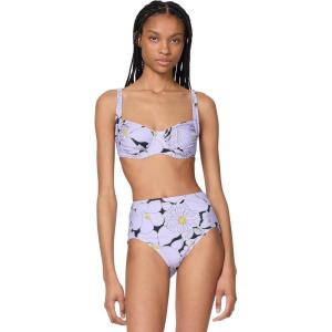 Kate Spade New York Womens Shirred Bra Top(Planetary Navy)