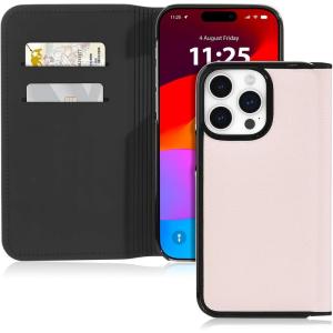 Kate Spade New York iPhone 15 Pro Case, Compatible with MagSafe – Wavy Iridescent(Pale Vellum Black)