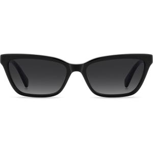 kate spade new york Ks Aisha 2/S Rectangular Sunglasses(Black)
