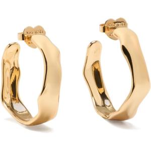 kate spade new york Molten Huggies(Gold)