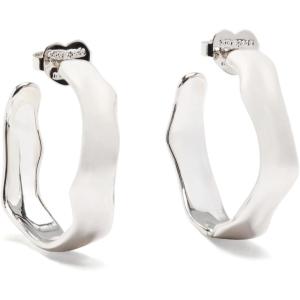 kate spade new york Molten Huggies(Silver)