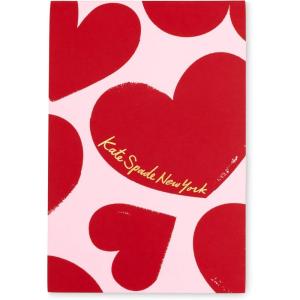 kate spade new york Notepad, Paper Pad with 100 Blank Sheets, 7″ x 4.75″ Small Writing Pad for Desktop Notes, Sweet Hearts