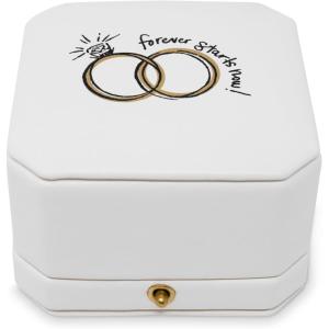 kate spade new york Ring Box for Wedding Day or Proposal, Engagement/Wedding Ring Holder, Bridal Toile