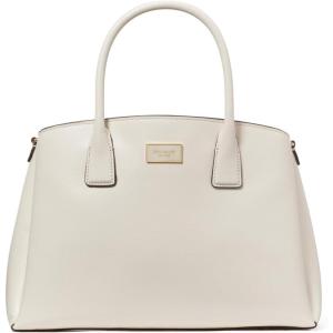 kate spade new york Serena Saffiano Leather Satchel(Parchment)