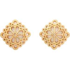 kate spade new york Spade Flower Lace Studs(Gold)