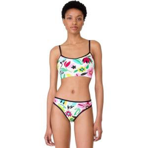 kate spade new york Women’s Safari Floral Cami Crop Top(Multi)