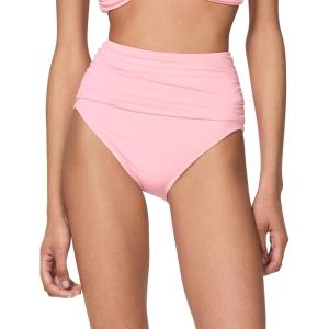 kate spade new york Womens Shirred Swim Bottom(Granita)