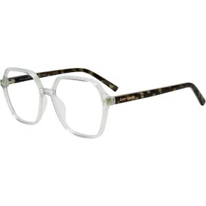 kate spade new york Women’s Zetta/BB Rectangular Reading Glasses, Blue/Blue As, 54mm, 16mm + 1.5(Green)