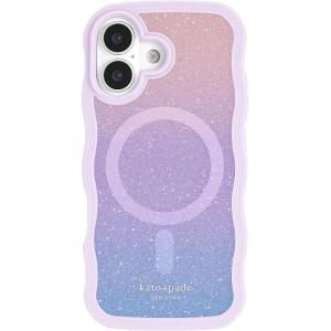 kate spade new york iPhone 17 Case – Compatible with MagSafe – Designer Phone Case – Sunshine Floral Gems(Opal Glitter)