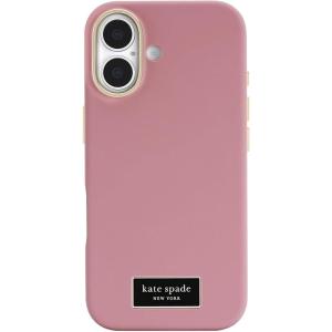 kate spade new york iPhone 17 Case – Compatible with MagSafe – Designer Phone Case – Sunshine Floral Gems(Pink)