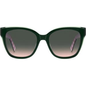 kate spade new york unisex-adult Ks Daesha 2/G/S Square Sunglasses(Green)
