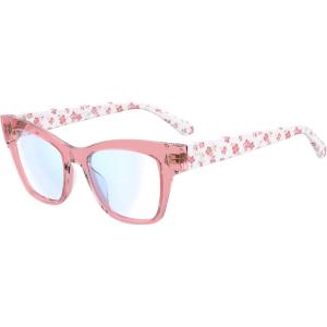 kate spade new york womens Cat Eye Cat-Eye Sunglasses(Pink/Blue as)