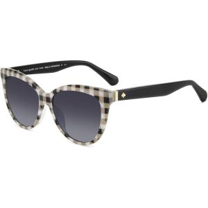kate spade new york womens Daesha/S Cat Eye Sunglasses(Whtbkpttr)