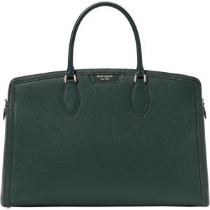 kate spade new york womens Hudson Pebbled Leather Commuter Laptop Bag(Northern Pine)