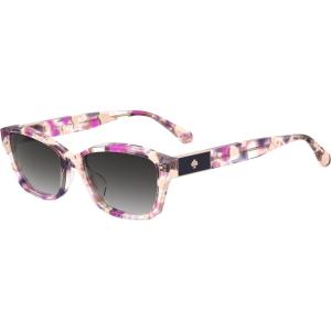 kate spade new york womens Kate Spade Woman Sun Ks Ayla 2/S(Pinkhavana/Dark Grey Sf)
