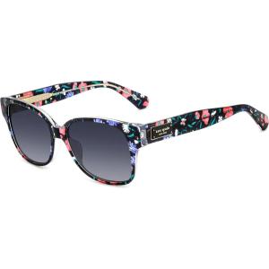 kate spade new york womens Kate Spade Woman Sun Ks Trulee 2/G/S(Black Multicolor/Dark Grey Sf)
