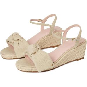 kate spade new york womens Leandra Wedge Sandal(Natural)