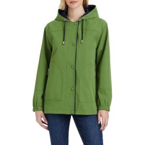 kate spade new york womens Lightweight Water Resistant Jacket(Peat Green)
