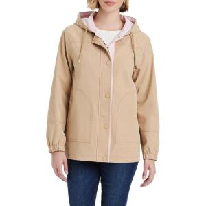 kate spade new york womens Lightweight Water Resistant Jacket(Spring Khaki)